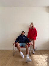 Load image into Gallery viewer, FRENCH NAVY - RELAXED HOODIE SWEATSHIRT