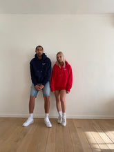 Load image into Gallery viewer, RED - RELAXED HOODIE SWEATSHIRT RENAIX LOGO