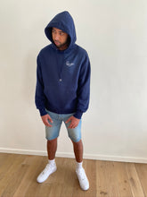 Load image into Gallery viewer, FRENCH NAVY - RELAXED HOODIE SWEATSHIRT