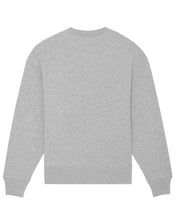 Load image into Gallery viewer, HEATHER GREY - RELAXED CREW NECK SWEATSHIRT