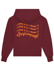 Load image into Gallery viewer, BURGUNDY - RELAXED HOODIE SWEATSHIRT