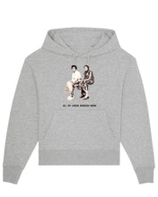 Load image into Gallery viewer, HEATHER GREY - RELAXED HOODIE SWEATSHIRT
