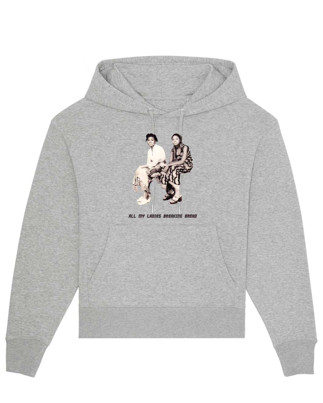 HEATHER GREY - RELAXED HOODIE SWEATSHIRT