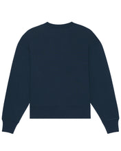 Load image into Gallery viewer, NAVY - RELAXED CREW NECK SWEATSHIRT
