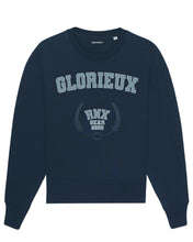 Load image into Gallery viewer, FRENCH NAVY GLORIEUX OVERSIZED SWEATER
