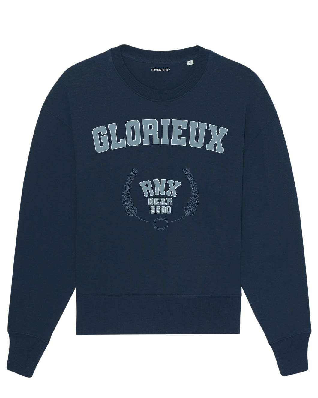 FRENCH NAVY GLORIEUX OVERSIZED SWEATER