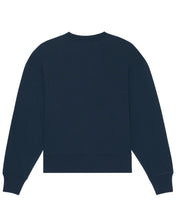 Load image into Gallery viewer, FRENCH NAVY BLUE MESH RNXTON OVERSIZED SWEATER
