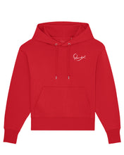 Load image into Gallery viewer, RED - RELAXED HOODIE SWEATSHIRT RENAIX LOGO
