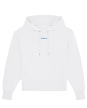 Load image into Gallery viewer, WHITE - RELAXED HOODIE SWEATSHIRT - LOVE LANGUAGE
